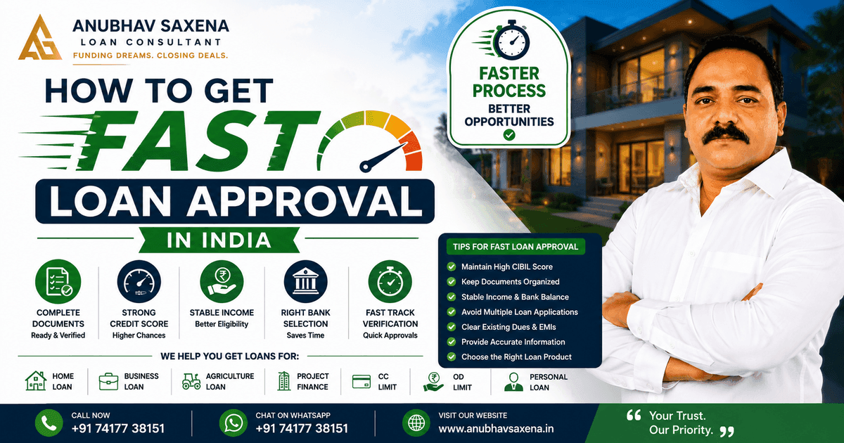 How to Get Fast Loan Approval in India